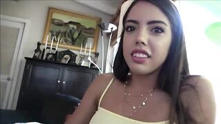 A man got a sexy step sister, what a fucking luck!