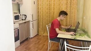 The computer broke down, so the help of a friend was needed, and more