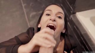 Five-star blowjob and fuckface for Danika Mori’s big dick in stunning 4K