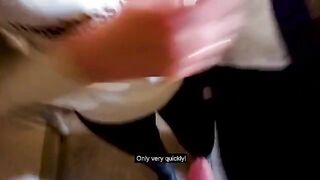 A guy fucked a girl in the entrance while her parents were at home