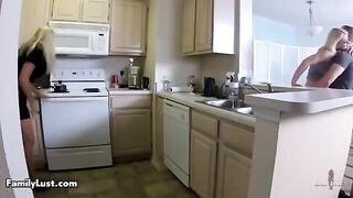 Hot step-family action in HD quality