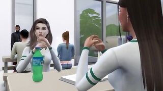 Student seduces her professor to come home