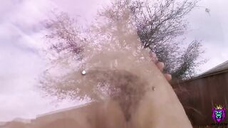 Hot stepmom seduced the pool guy with her huge boobs and butt