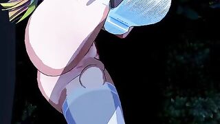 3D animated sex with Shura Kirigakure in a fantastical world