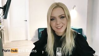 A beautiful neighbor came to visit and got a blowjob