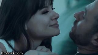 The cute couple fucked sensually in the kitchen, a scene straight out of an EroticaX masterpiece, known for capturing passionate and romantic encounters between lovers. Just like in their other popular videos, such as "Dance Rehearsal Turns Into Steamy Se