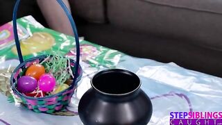 Step-sis challenges her bro to find her egg to learn about her special powers