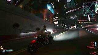 Nude mod showcase for sexy female Cyberpunk 2077 character V