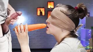 The taste game was played, but the blindfold did not work, SanyAny