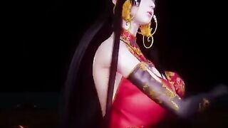 The magnificent empress Boa Hancock from One Piece, clothed sex version