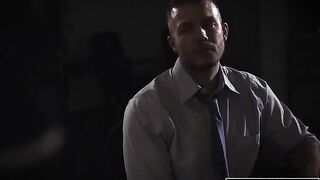 Shady reporter fucked Evelyn Claire in the office