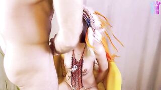 Hot Indian Bogini Gypsy Queen enjoys hardcore sex with a cowboy