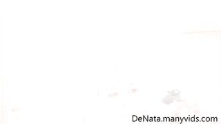 First double penetration with two guys and their huge cocks
