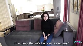 A hot realtor girl is fucking with her client in a steamy 4K scene