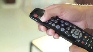 The Remote Control (Full Scene) with busty Honey Damon & Lady Lyne