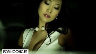 Gorgeous Sharon Lee gets her asshole gapped hard