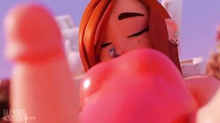 Wendy Corduroy 3D sound Gravity Falls hentai animation