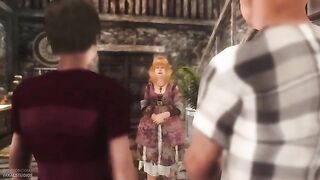 Harry Potter meets Ginni, the hot sister, in a steamy 3D encounter