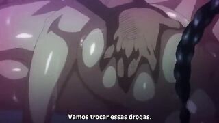 Hentai anime Jashin Shoukan Inran Kyonyuu Oyako Ikenie Gishiki Episode 2 in xxx quality