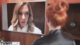 A hot mom gets involved in a naughty situation with her daughter's professor