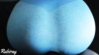 Guy fucked tight pussy of his girlfriend in yoga pants