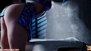 Jolyne Cujoh gets caught jerking off and undergoes a thorough search