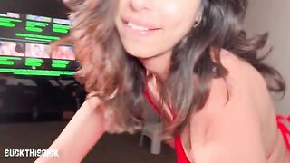 Reina Rae gets her Latina pussy pounded on cam