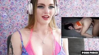 A British girl next-door reacts to intense, rough sex in this episode of PF Porn Reactions