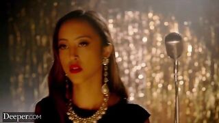 Sultry singer Alexia Anders gets her pussy filled with BBC in a steamy session
