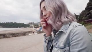 I met a girl in the street and fucked her hard