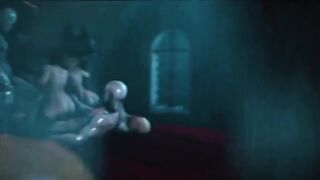 Hentai 3D uncensored Full Moon 2 Gangbang, a compilation of intense scenes