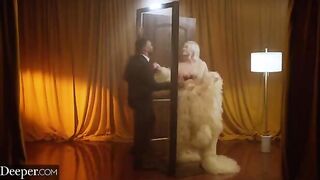 A gorgeous woman relives her passionate adventure with a big dick