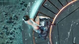 Hentai 3D uncensored ANGELITA - a nice compilation of scenes with a hot character
