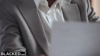 The girl is obsessed with her best friend's boss and she loves to see him often