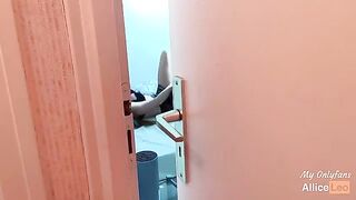 I watch my stepsister masturbate, then I offered her my cock and she accepted!