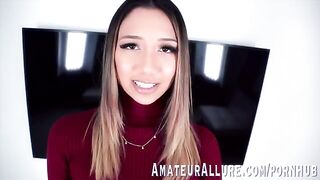 The tall and slender Kimora Quin loves to feel a cock down her throat