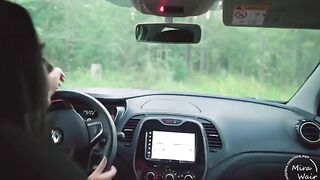 Two girls fucked a stranger in the forest, Keokistar's wild ride