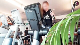 A hot session waiting for a fit girl after her workout, exclusive content!