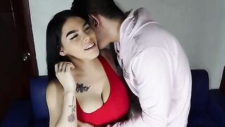 I can't help but touch my dick when I see my step-sister