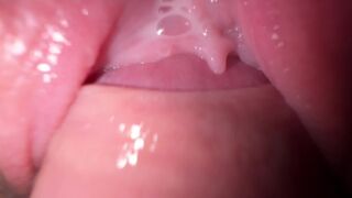 A young guy fucks his stepsister with a creamy pussy in a steamy scene