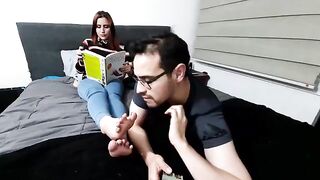 My men have a secret foot fetish, they love feet intensely