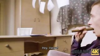 Private detective has more than enough money, but he loves old sluts’ holes