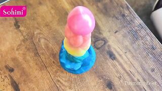Toy review and showcase with a passionate couple