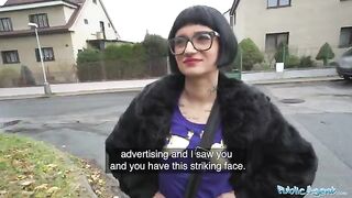 Candy Scott gets her pussy filled with cum in public