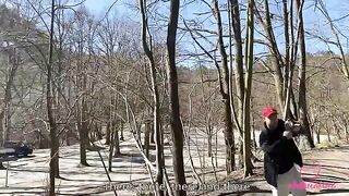 A day with Kleomodel ended with a group encounter in the woods in this vlog