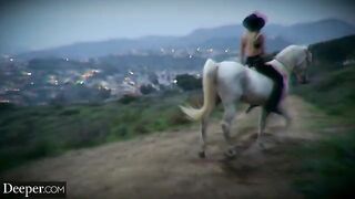 Kinky threesome with Cowgirl Kenna and Anna Claire, featuring intense facesitting and interracial action