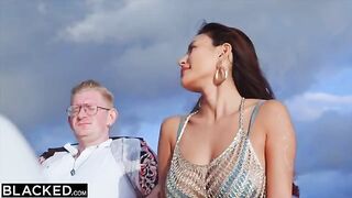 Gorgeous Rae Lil Black deserts her boyfriend to be with a stranger
