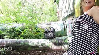 German mature gets fucked by Turkish stud in rough session