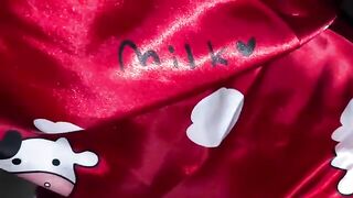 Sex under star shower and milky way, a romantic and hot scene