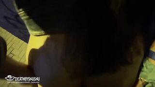 I fucked a Spanish girl in the street after a fiesta in Murcia